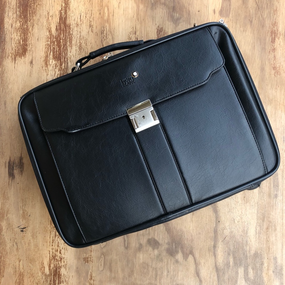Mont Blanc suitcase/briefcase